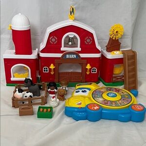 Members Mark Interactive Farm Playset with Animals Sounds & Happkid Learning Bus